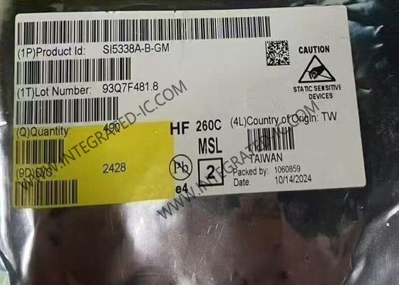 SI5338A-B-GM Integrierter Schaltkreislauf Chip 710MHz Low Jitter Clock Generator IC QFN24