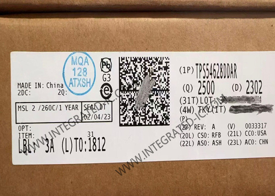 TPS54628DDAR Integrierter Schaltkreislauf Chip Synchroner Buck-Wandler 6A Schritt nach unten Wandler