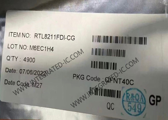 RTL8211FDI-CG Ethernet-IC Hochintegrierte 10/100/1000M Ethernet-Transceiver