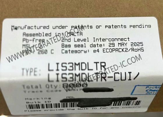 LIS3MDLTR Sensor IC Ultra-Niedrigleistungs-Hochleistungs-Drei-Achsen-Magnetsensor
