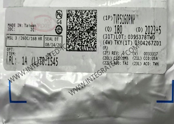 TVP5160PNP Integrierter Schaltkreis Chip 10Bit Digitaler Video-Decoder HTQFP128 Video-ICs