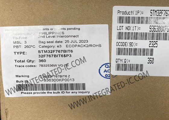STM32F767BIT6 Mikrocontroller MCU Hochleistungs-ARM-Cortex-M7-Mikrocontroller-IC