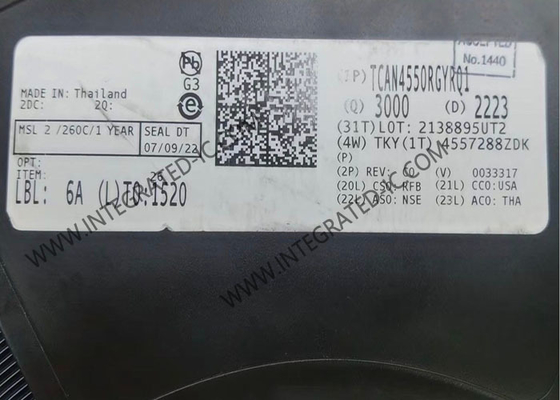 Integrierter Schaltkreislauf-Chip TCAN4550RGYRQ1 Automobilintegrierter CAN-Transceiver