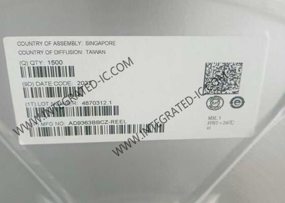 AD9363BBCZ Wireless Communication Module 325 MHz bis 3,8 GHz HF Agile Transceiver