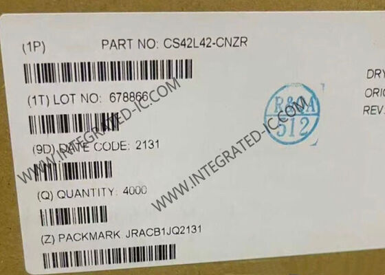 CS42L42-CNZR Low-Power Audio Codec mit hohem dynamischen Bereich und MIPI SoundWire-Schnittstelle