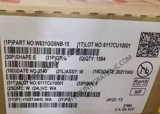 W631GG6NB-15 Speicher-IC-Chip 1Gbit SDRAM DDR3 667MHz VFBGA96