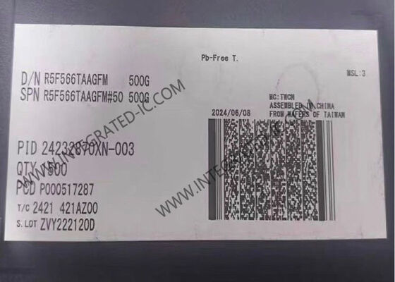 Mikrocontroller MCU R5F566TAAGFM Einfach-End 32-Bit RX Mikrocontroller IC