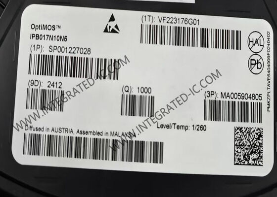 IPB017N10N5 Erweiterung MOSFET Transistor 100V 180A integrierte Schaltung Chip
