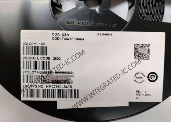 HMC7950LS6TR drahtloses Kommunikationsmodul mit 1-Kanal 2,0 dB-Low Noise-HF-Verstärkern